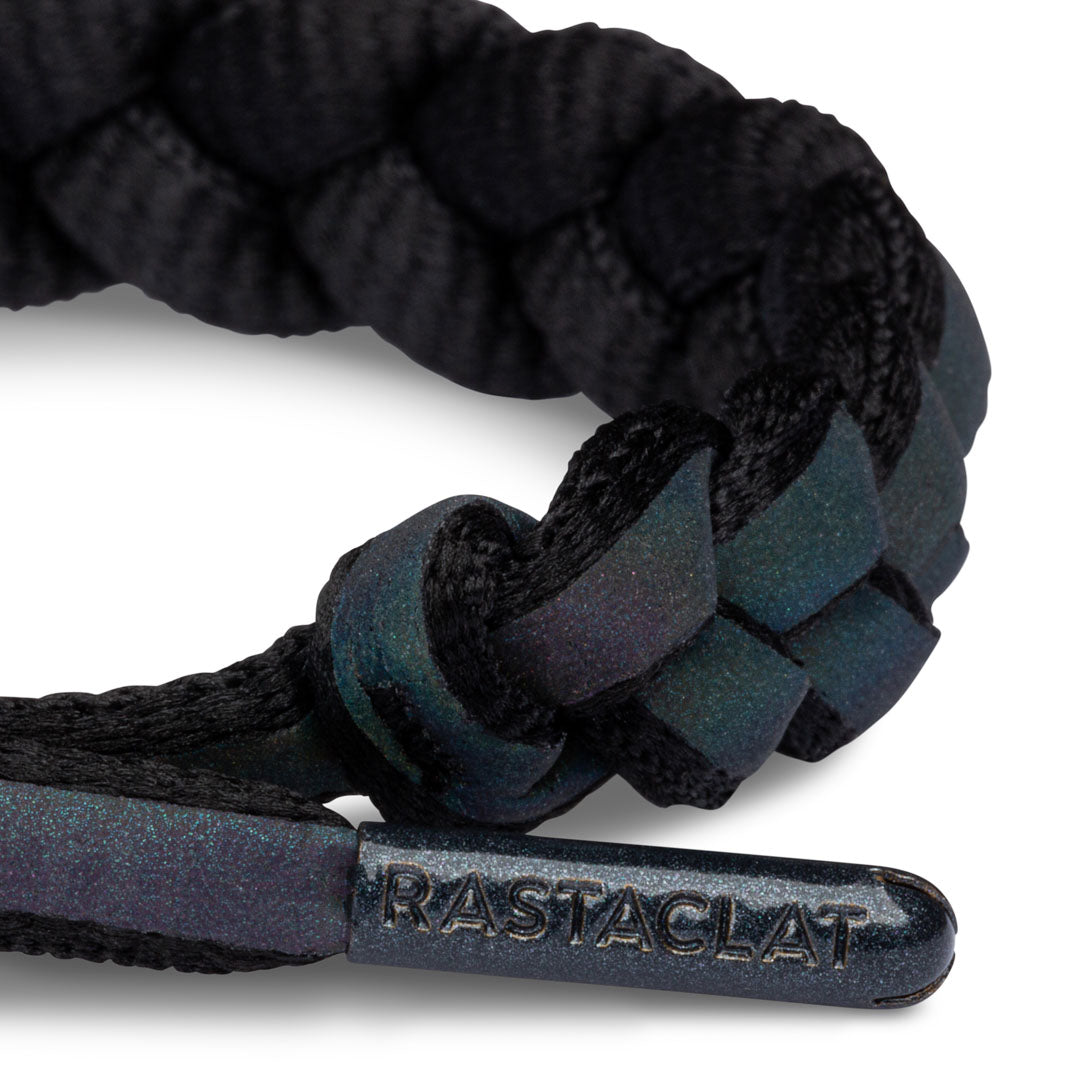 "Void" Reflective Braided Bracelet