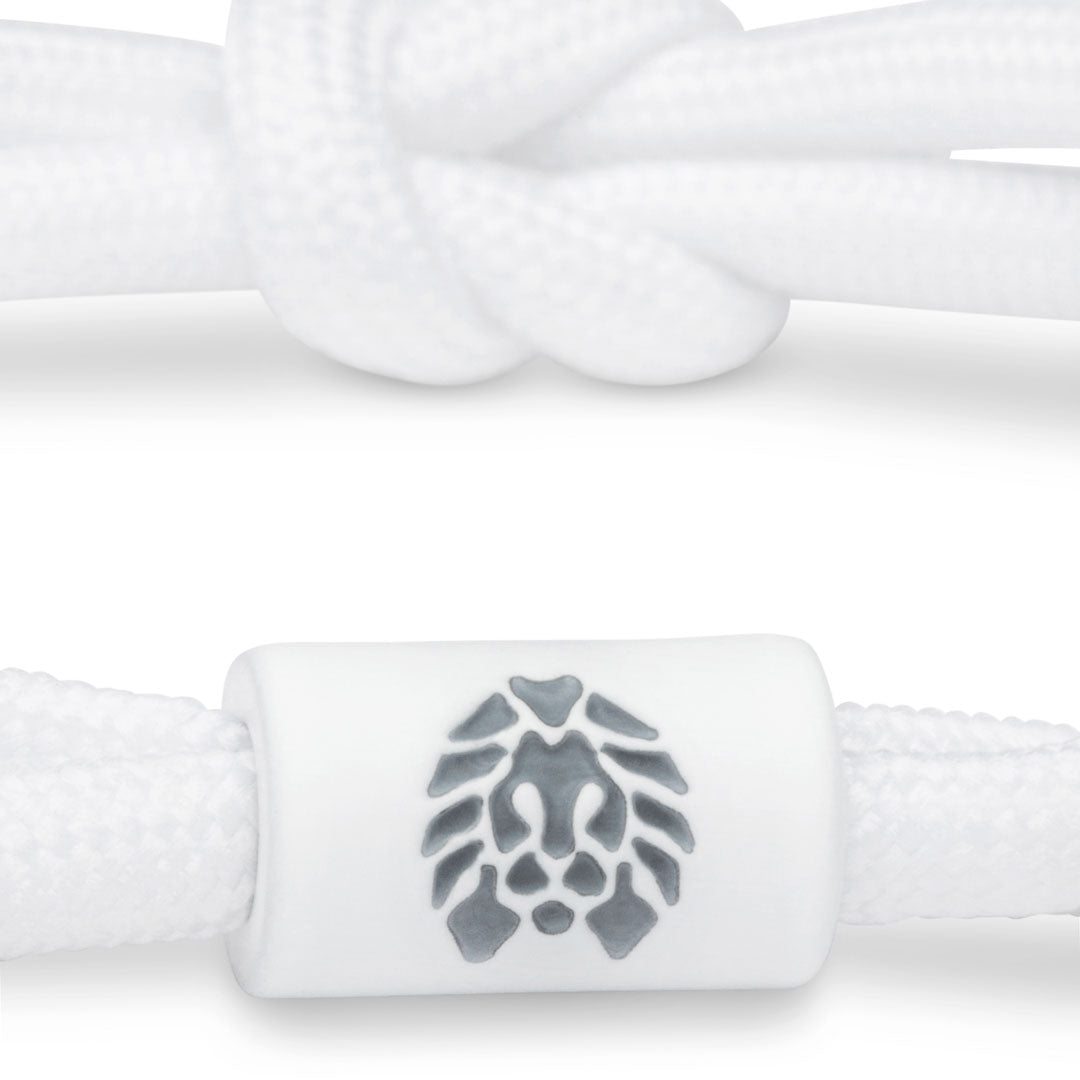 "Chalk" Knotted Bracelet