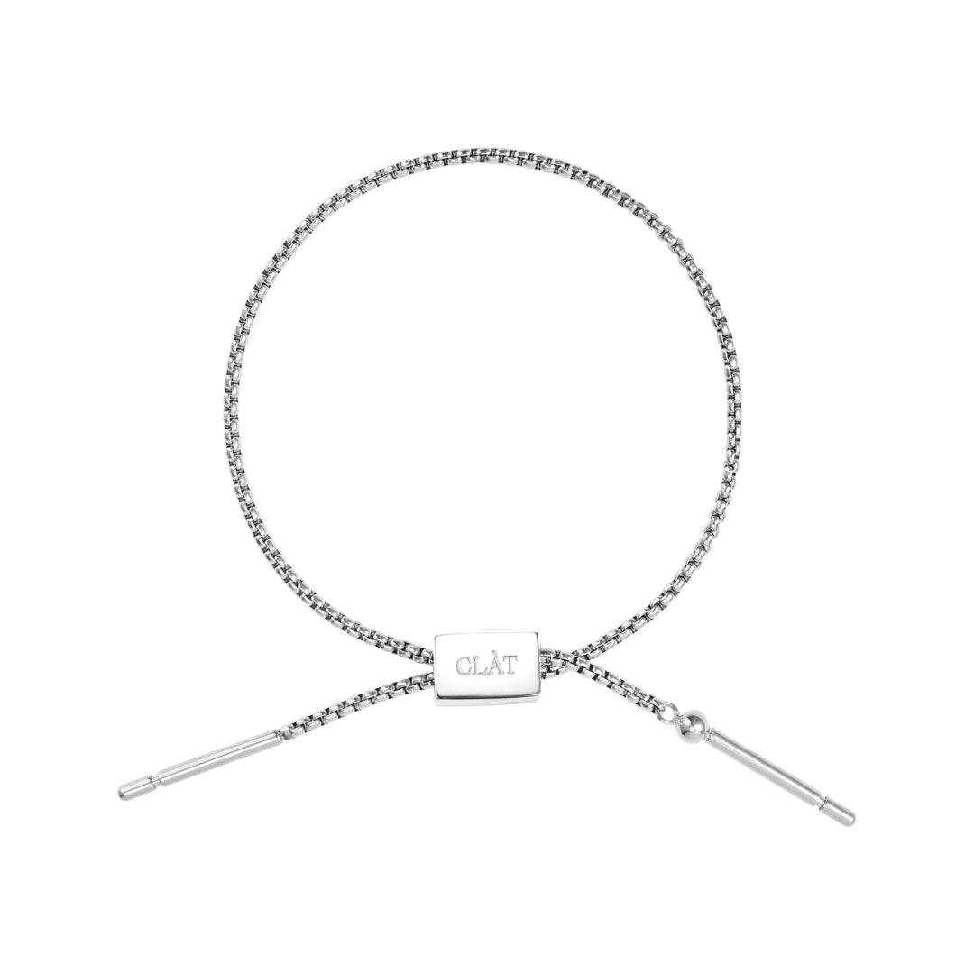 CLÀT Box Chain Charm Bracelet