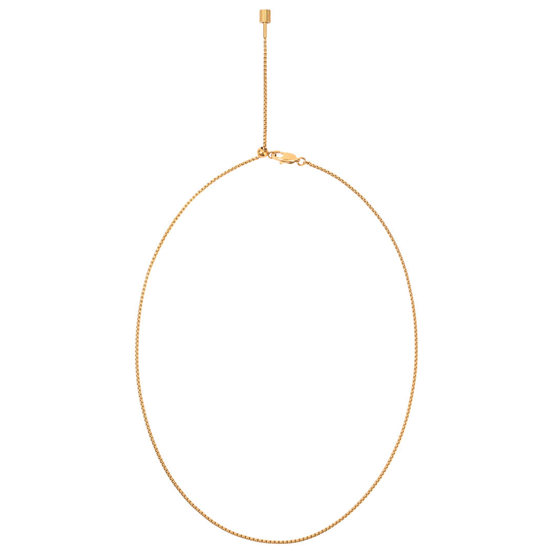 CLÀT Box Chain Necklace + Triple Wrap Bracelet