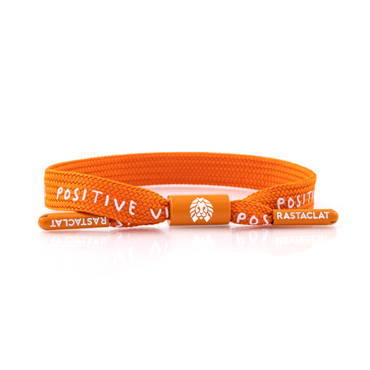 Halloween "Positive Vibes" Printed Single Lace Bracelet