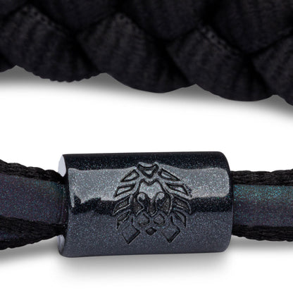 "Void" Reflective Braided Bracelet