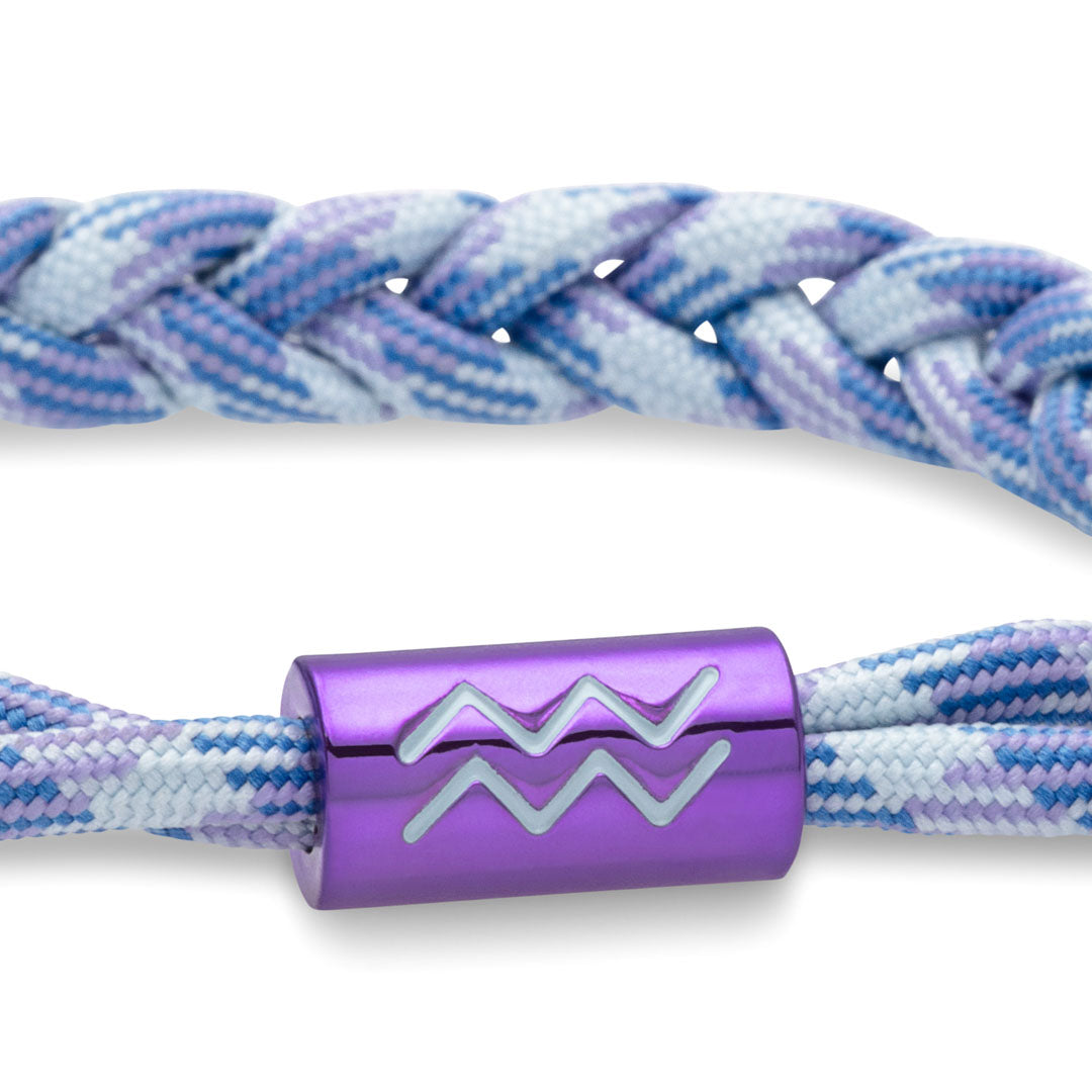"Aquarius" Braided Bracelet (Boxed)