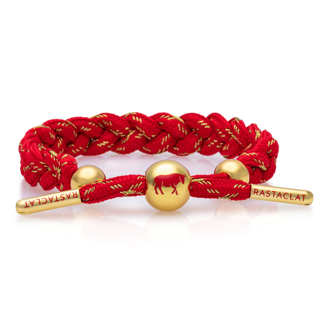 "Ox" Lunar New Year Braided Bracelet