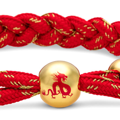 "Dragon" Lunar New Year Braided Bracelet