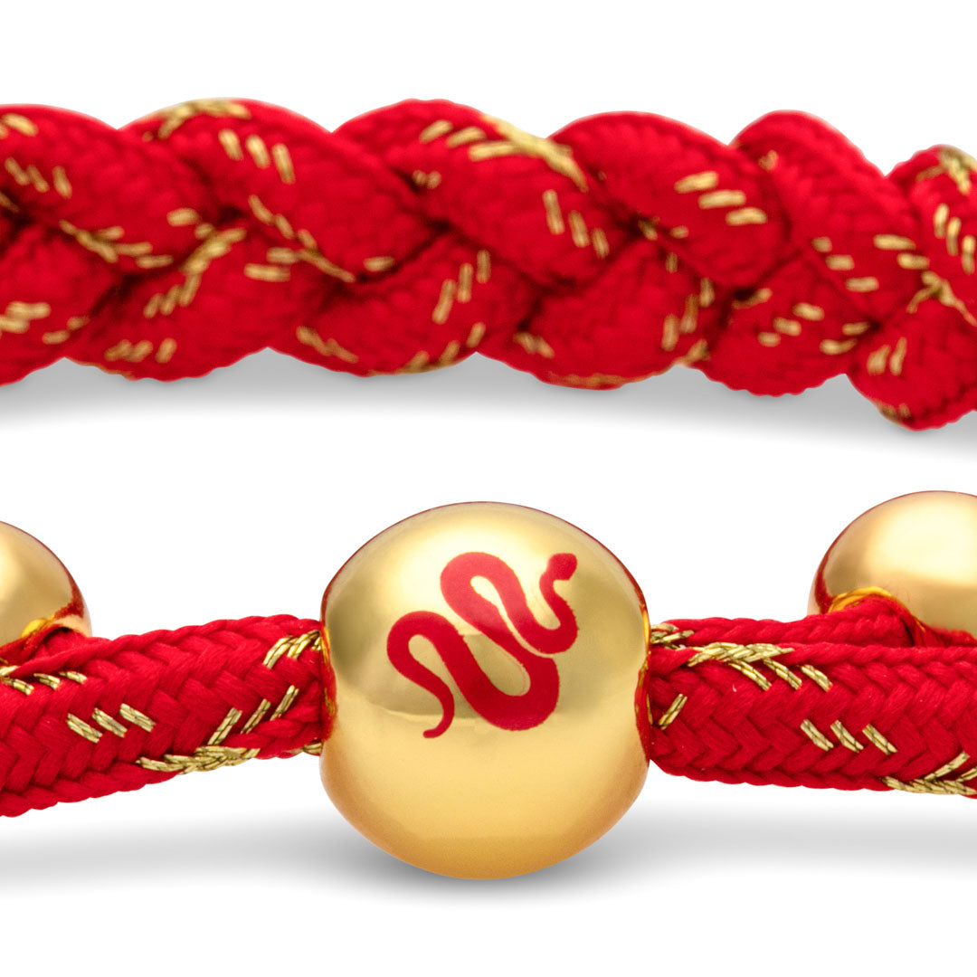 "Snake" Lunar New Year Braided Bracelet
