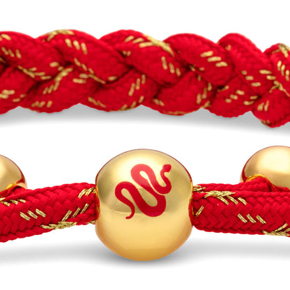 "Snake" Lunar New Year Braided Bracelet