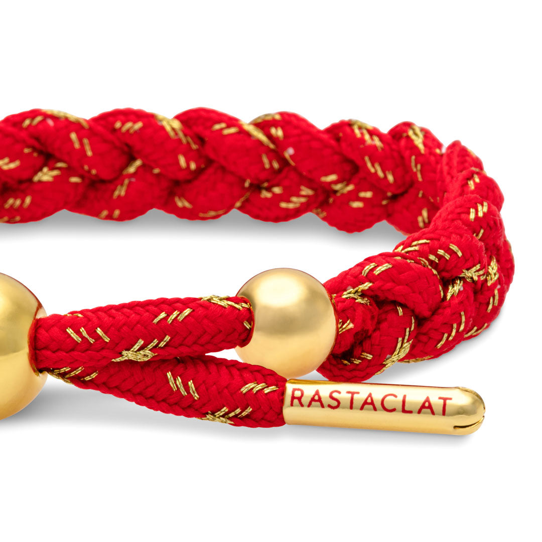 "Rooster" Lunar New Year Braided Bracelet