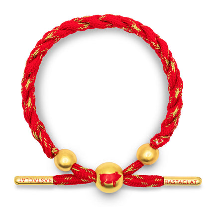 "Pig" Lunar New Year Braided Bracelet