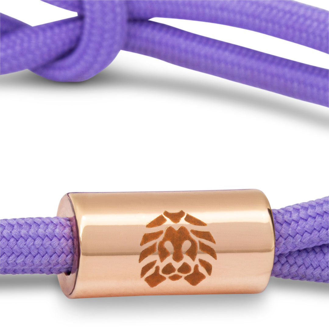 "Violet II" Knotted Bracelet