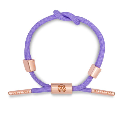 "Violet II" Knotted Bracelet