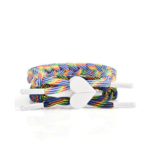 "Prism" Magnetic Heart Bracelet Set