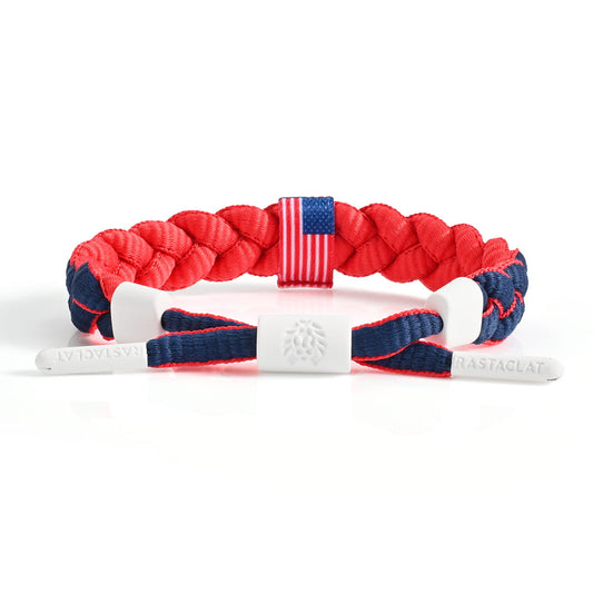 "USA VALOR" Braided Bracelet