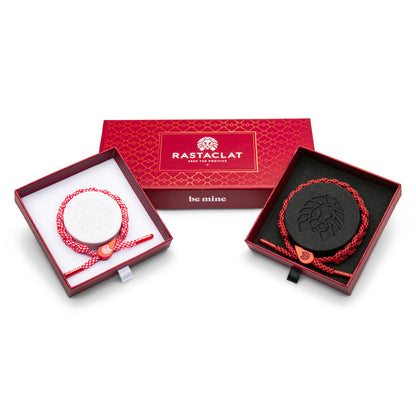 "Love" Magnetic Heart Bracelet Set