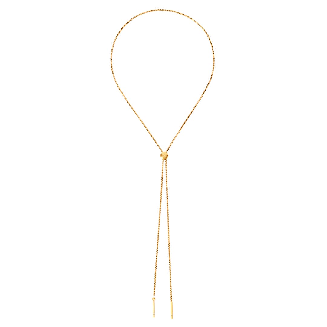 CLÀT Box Chain Charm Necklace