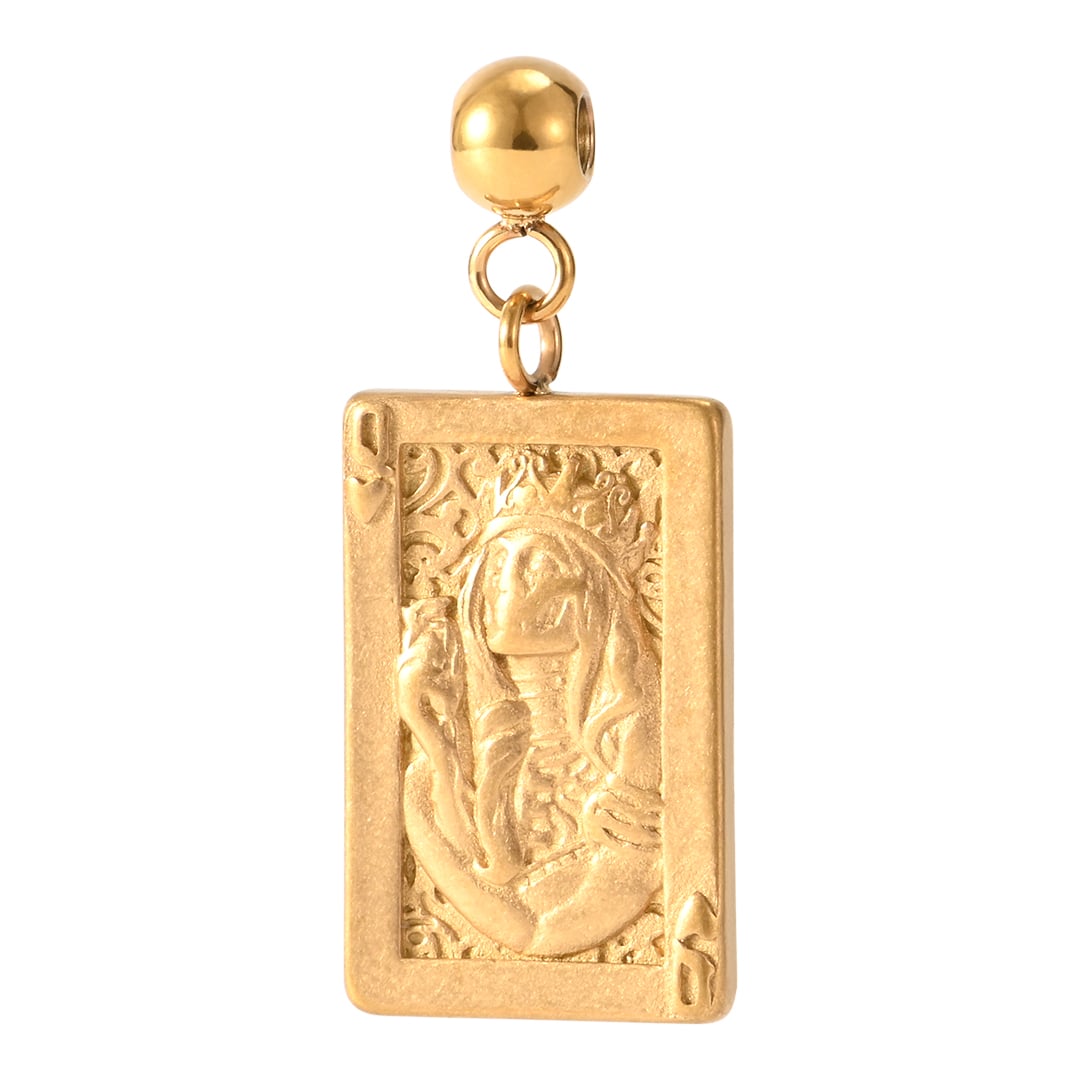 CLÀT Skeleton Queen Card Charm