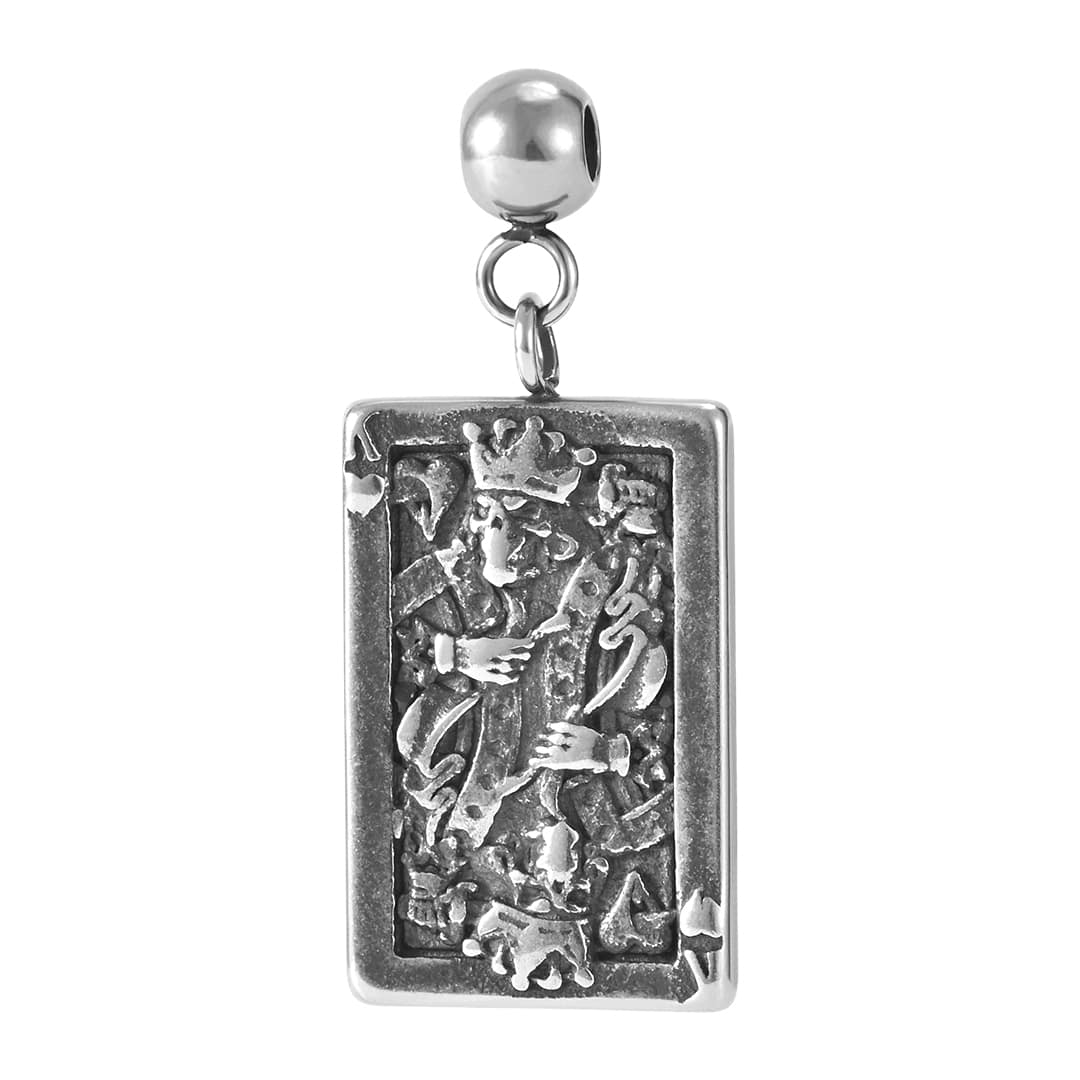 CLÀT Skeleton King Card Charm