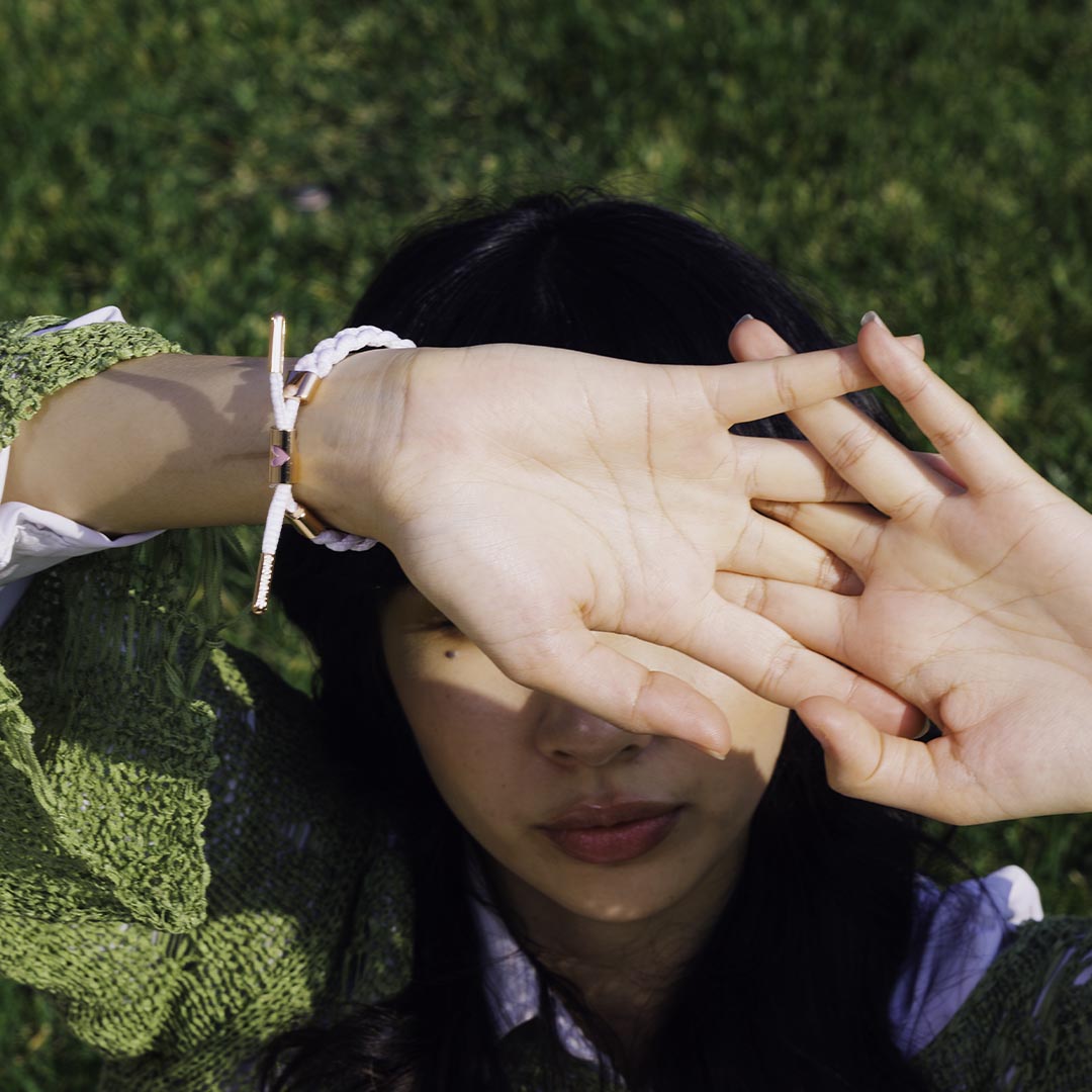 "I Love U" Braided Bracelet
