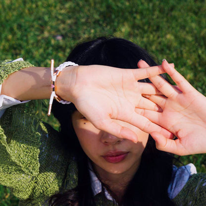 "I Love U" Braided Bracelet