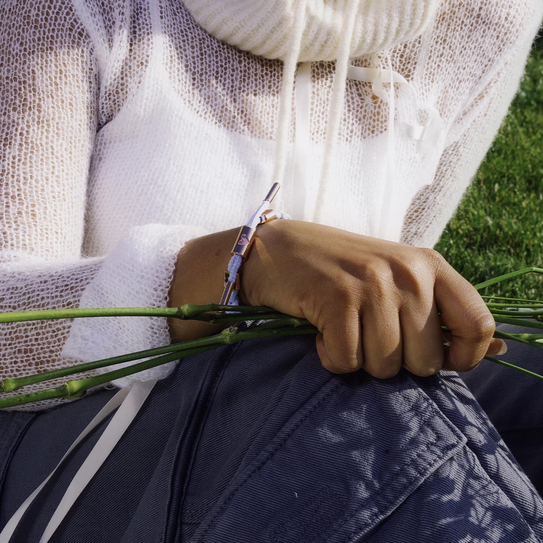 "I Love U" Braided Bracelet