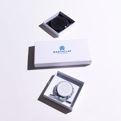 "Ultra Violets" Magnetic Heart Bracelet Set